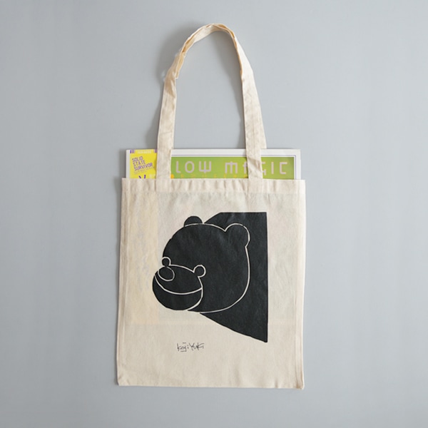 結城幸司　トートバッグ　「 title / mina kamuy 」 横33ｃｍ×縦36ｃｍ