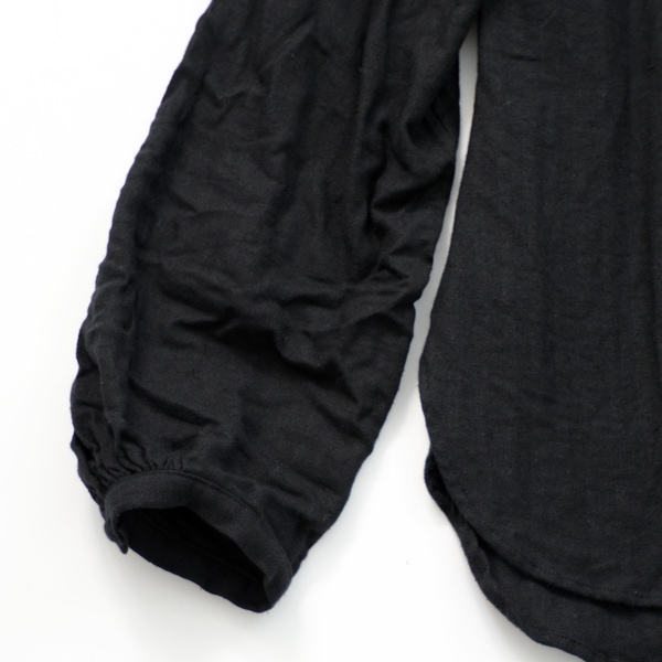 HALLELUJAH　ハレルヤ　ヴィクトリアシャツ（Herringbone Vintage) Coal Black　送料無料