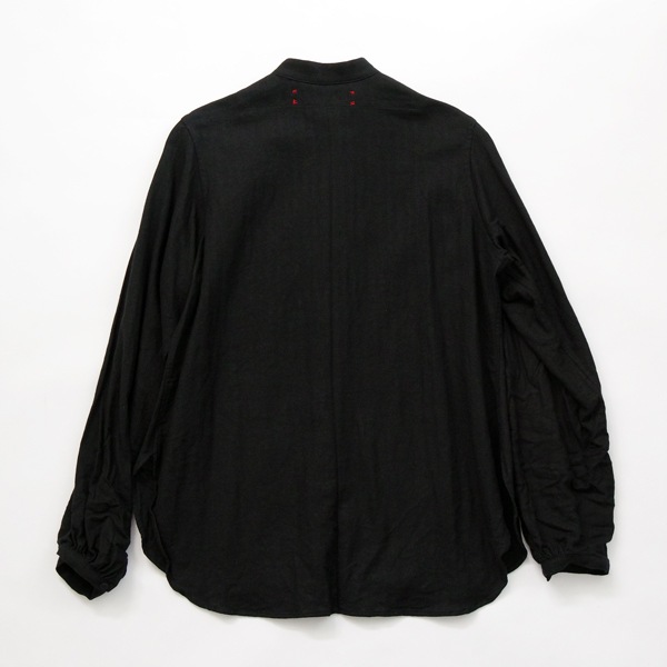 HALLELUJAH　ハレルヤ　ヴィクトリアシャツ（Herringbone Vintage) Coal Black　送料無料