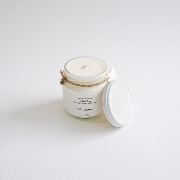 shinano　lifart...[リファート]　ソイ&パームワックスフレグランスキャンドル