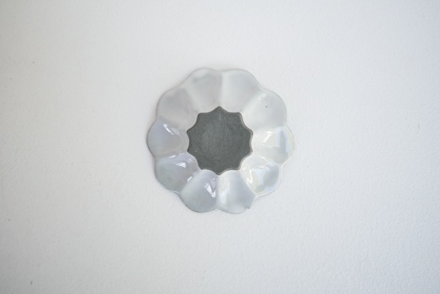 上國料正記　輪花小皿　