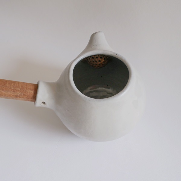 馬場勝文　土マット急須（しずく）