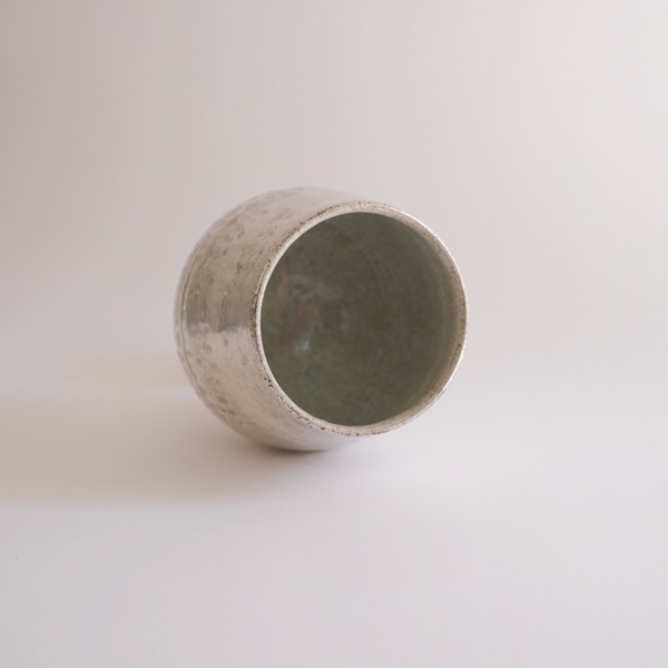 谷井直人 ビードロ×シルバー ゴブレット