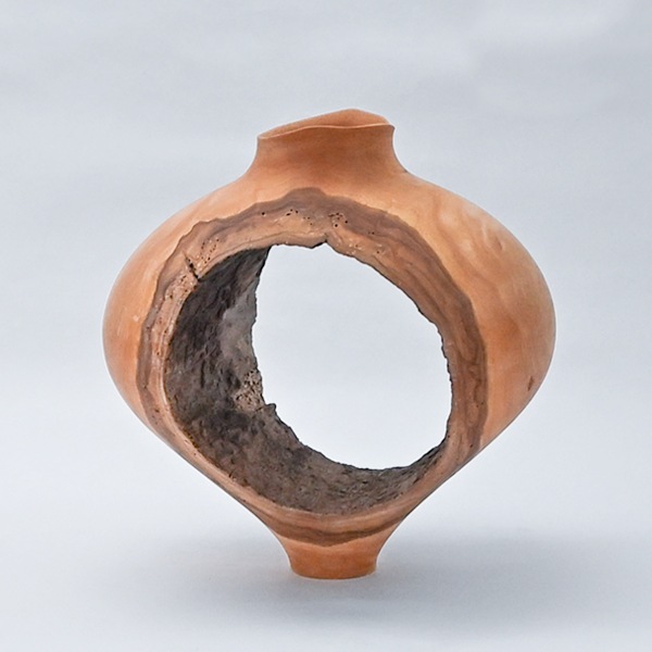 坂田琢磨　穴あきオブジェ　H41.5ｃｍ