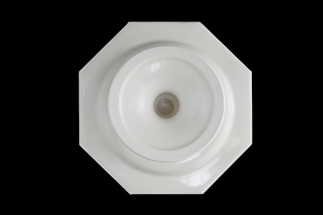 濱岡健太郎さんの8角形コンポート21cm/艶 新品、未使用 濱岡健太郎 八角コンポート・21cm ツヤなし