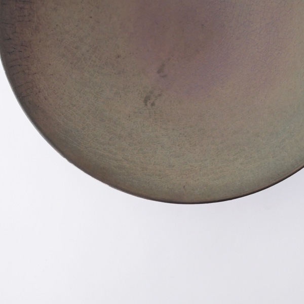 瀬川辰馬　硫化銀彩鉢A　A1　　Φ26ｃｍ