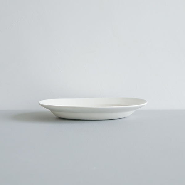 田中直純　楕円深皿M  17cm×24cm　※送料無料対象外