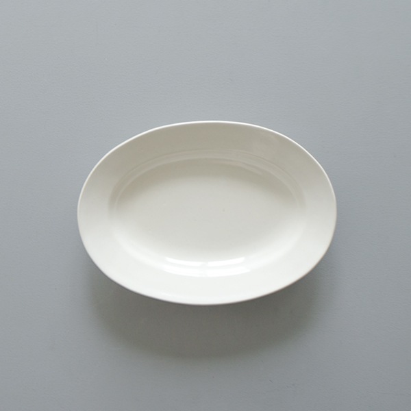 田中直純　楕円深皿M  17cm×24cm　※送料無料対象外