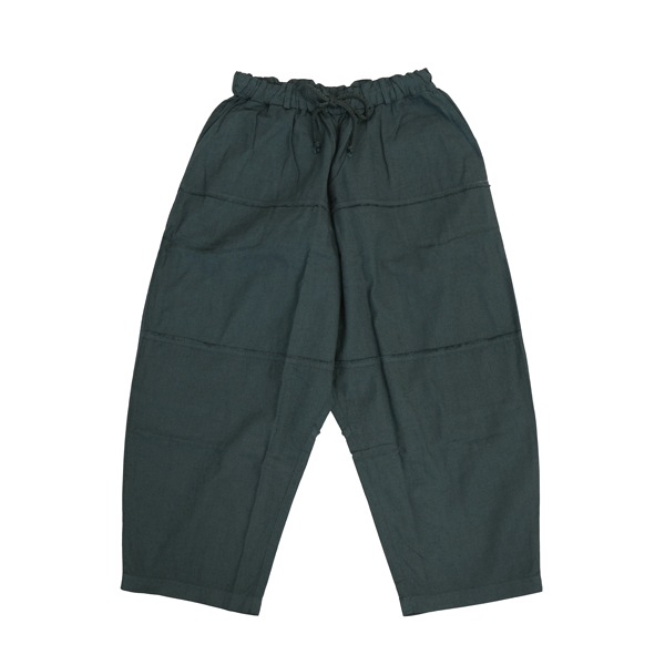 MITTAN　PT-115DC　竹パンツ　藍×鬱金×墨　送料無料