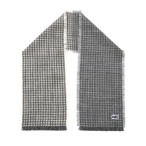 kijinokanosei ストール　“ワッフル-waffle- ” GRAY　送料無料