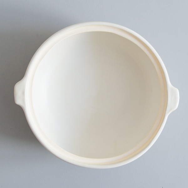 馬場勝文 土鍋（白・大） Model・A