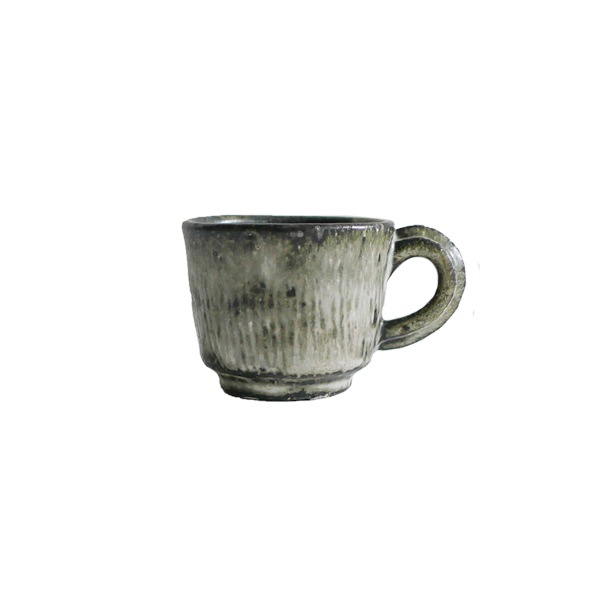 小野哲平　薪窯櫛目マグ　中　modelA