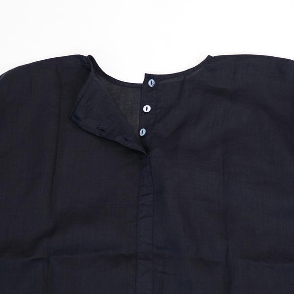 MITTAN　OP-13　ラミーシルクワンピース　濃紺　送料無料