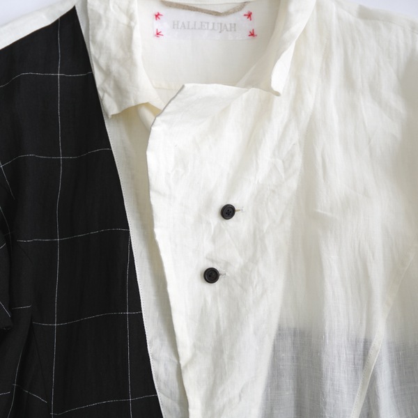HALLELUJAH　ハレルヤ　羊飼いローブ　White/Black