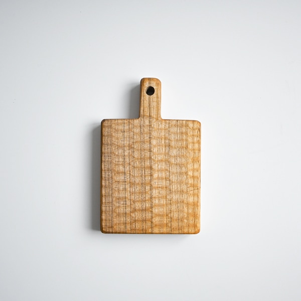 小沢賢一　カッティングボードミニ四角彫あり　Model：KBM204Q　10×9（ｃｍ）