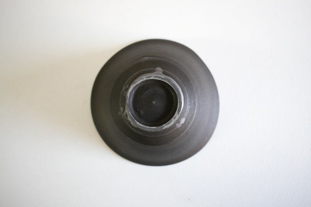 馬場勝文　黒釉小丼　