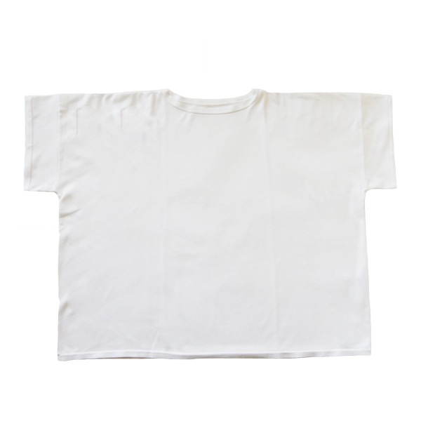 MITTAN　T-06　suvin半袖ワイド平面T　白　送料無料