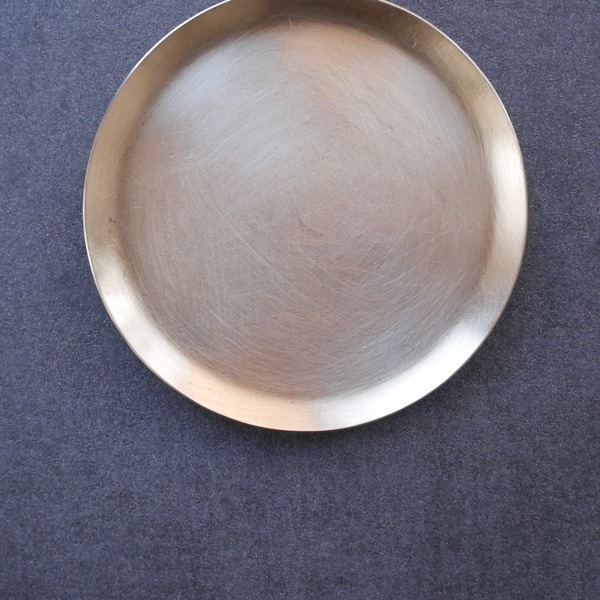 yuta須原健夫 小皿　真鍮　Φ8ｃｍ