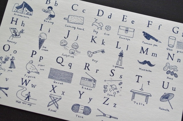 素描家しゅんしゅん　 ALPHABET