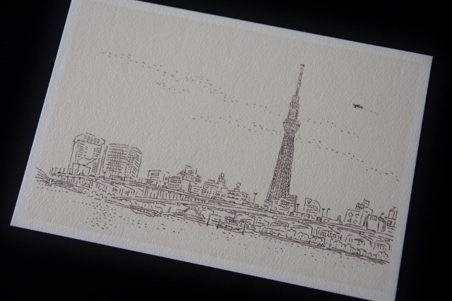 素描家しゅんしゅん　skytree