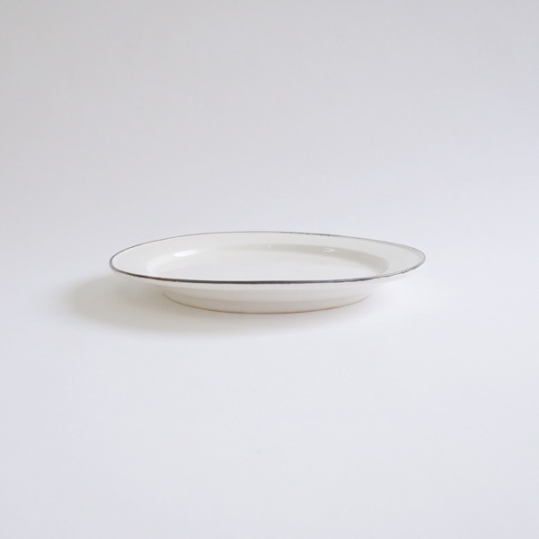 大井寛史　パールリム皿　大　Φ24cm