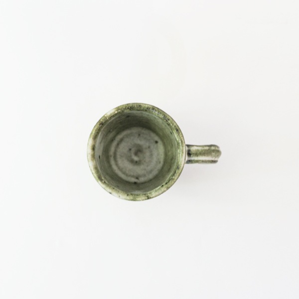 小野哲平　薪窯　櫛目マグカップ　小　Model　F