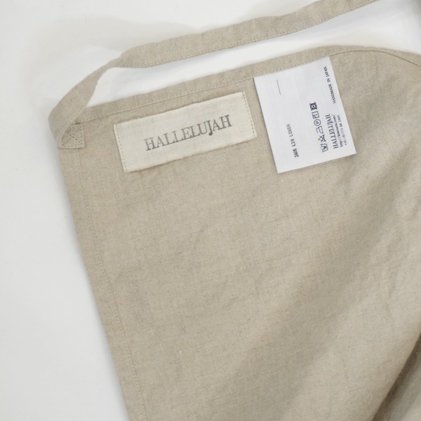 HALLELUJAH 　お花屋さんのエプロン（1900年代）　Flax　送料無料
