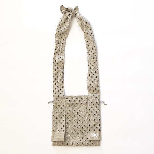 toss！×kijinokanosei 　 kinchaku bag S　ami-atuji　BG　送料無料