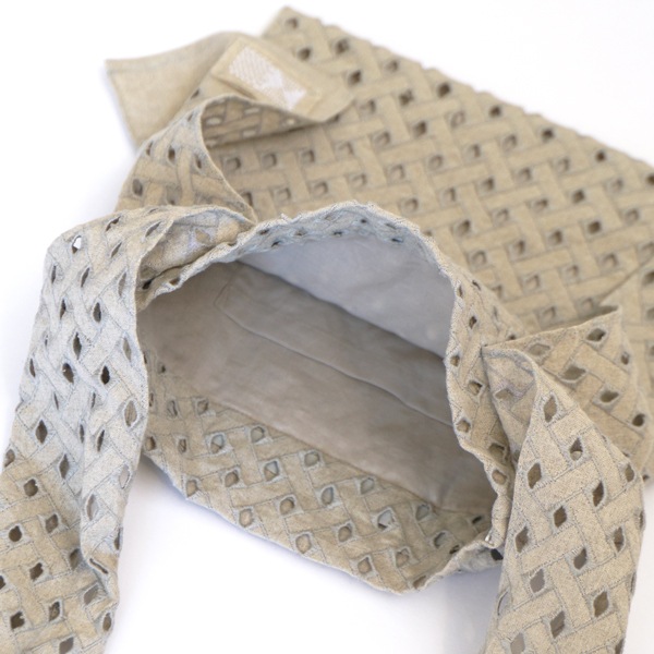 toss！×kijinokanosei 　 kinchaku bag S　ami-atuji　BG　送料無料