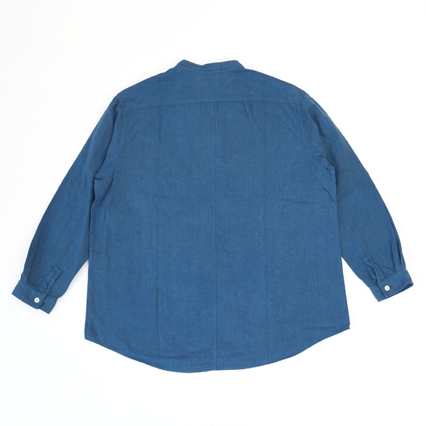 MITTAN　SH-122C　カディクルタシャツ　藍×胡桃　送料無料