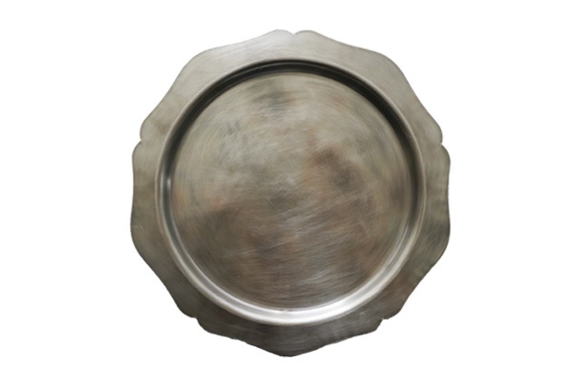 竹俣勇壱　輪花皿L　φ20ｃｍ