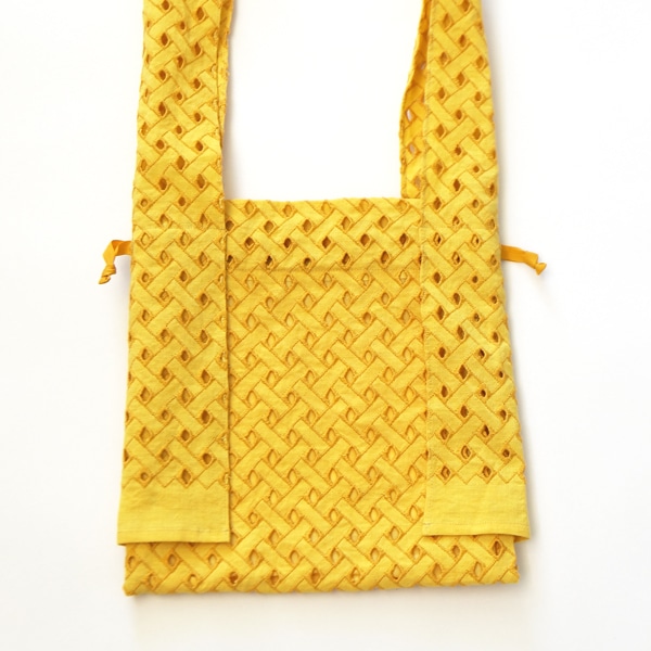 toss！×kijinokanosei 　 kinchaku bag S　ami-atuji　YW　送料無料