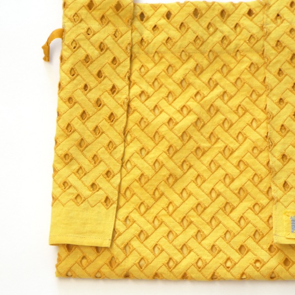 toss！×kijinokanosei 　 kinchaku bag S　ami-atuji　YW　送料無料