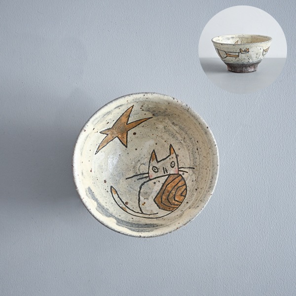 清水しおり｜飯碗　小　Model・A