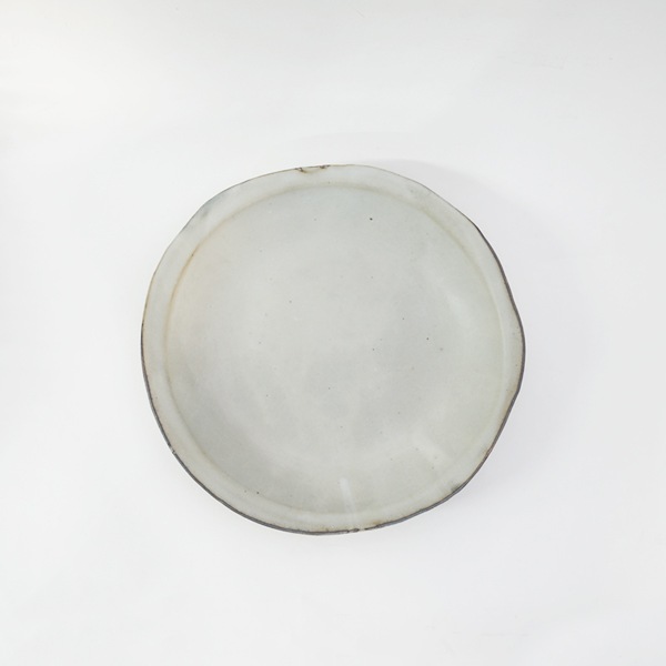 馬場勝文　土マットリム深鉢・大　Φ24.5ｃｍ