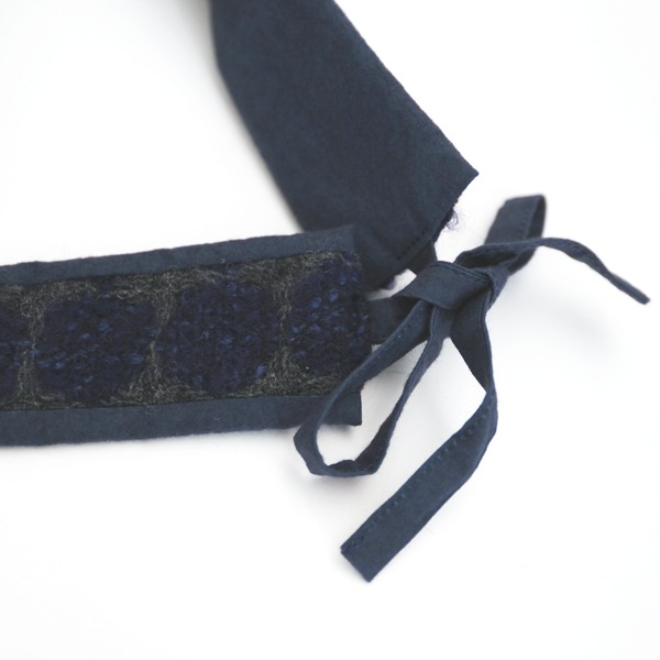 toss！×kijinokanosei リボンバッグ　“十五夜-jyugoya-”　Navy　送料無料