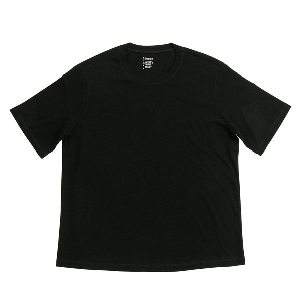 1dozen(イチダース）｜ペーパーコットン ユニセックスTシャツ（770156 