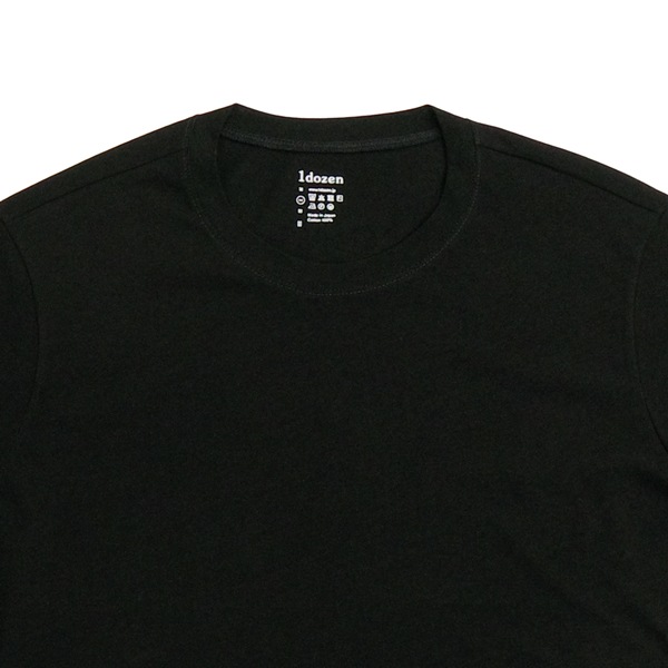 1dozen(イチダース）｜ペーパーコットン ユニセックスTシャツ（770156 