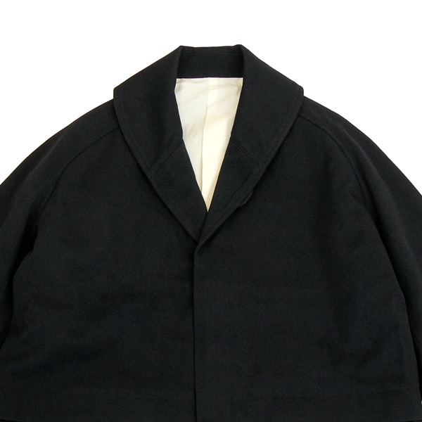 MITTAN　CT-48　NMウールOCツイルコート　黒　送料無料