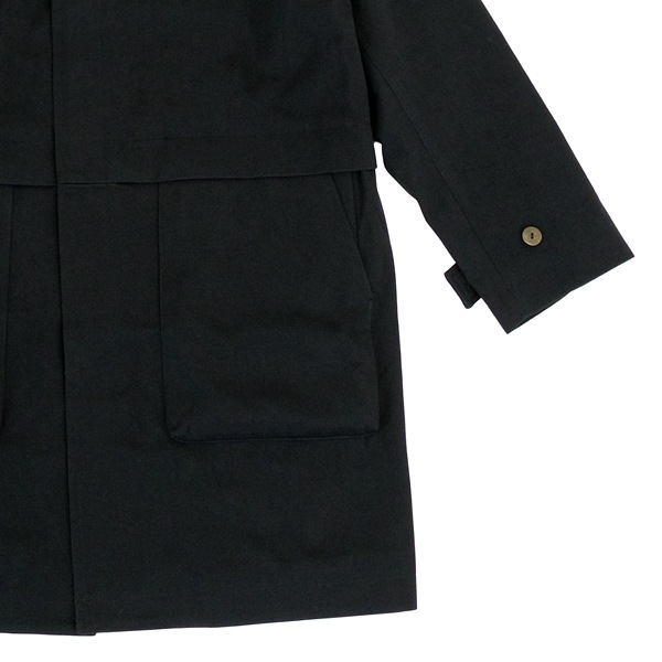 MITTAN　CT-48　NMウールOCツイルコート　黒　送料無料