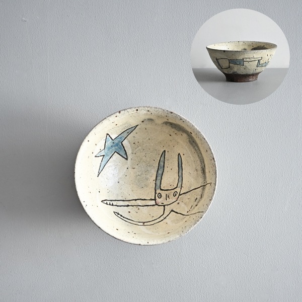 清水しおり｜飯碗　小　Model・E