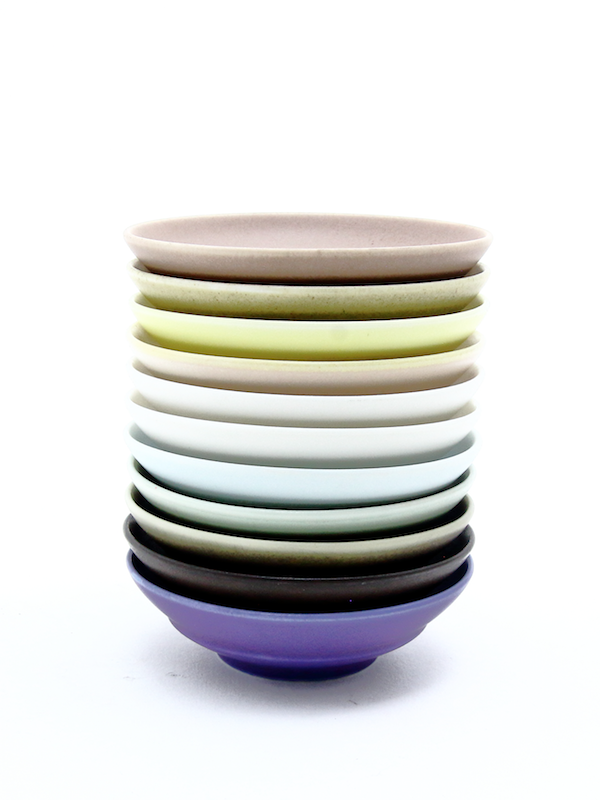 青木良太 豆皿 淡織部