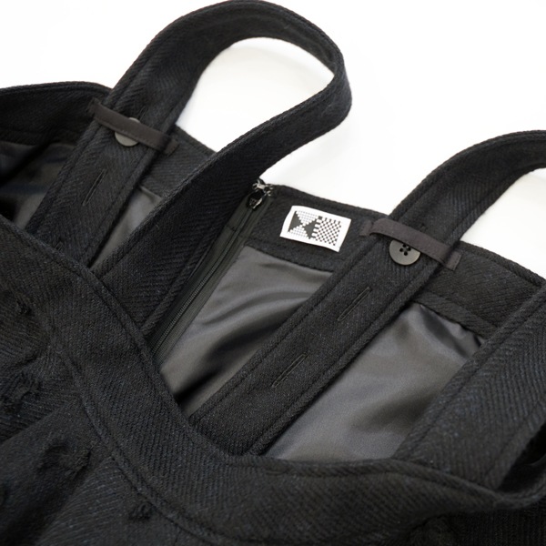 kijinokanosei  オーバーオール 　itomaki　BK