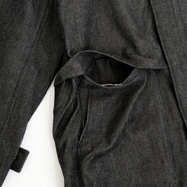 MITTAN　CT-48　NMウールOCツイルコート　白黒　送料無料