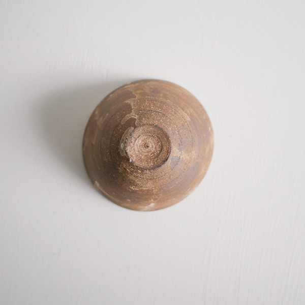 二階堂明弘 焼締ボウルカップ 茶 Φ11.5cm