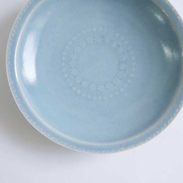 大井寛史 薄水 陽花 7寸皿 Φ21.5cm