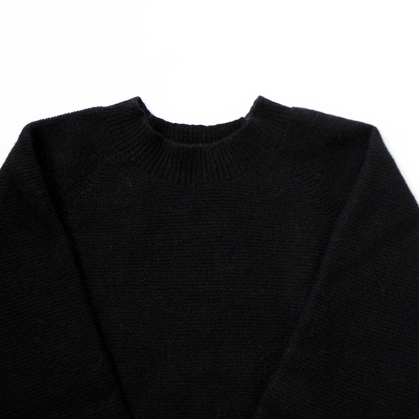 MITTAN アルパカウールセーター 黒 送料無料