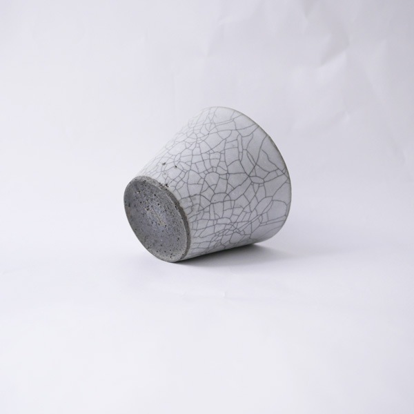 _田志保　炭入りカップ　大　Φ11．.5cm　