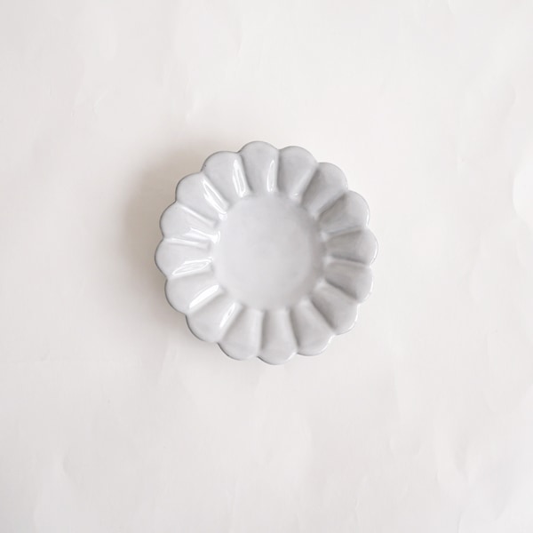 上國料正記　輪花小皿　Φ11.5cm