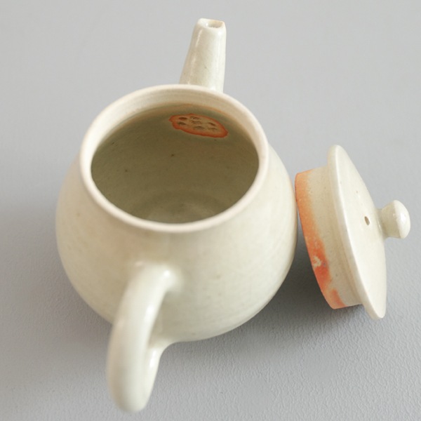 高木剛 やわらか手茶壺 H9㎝